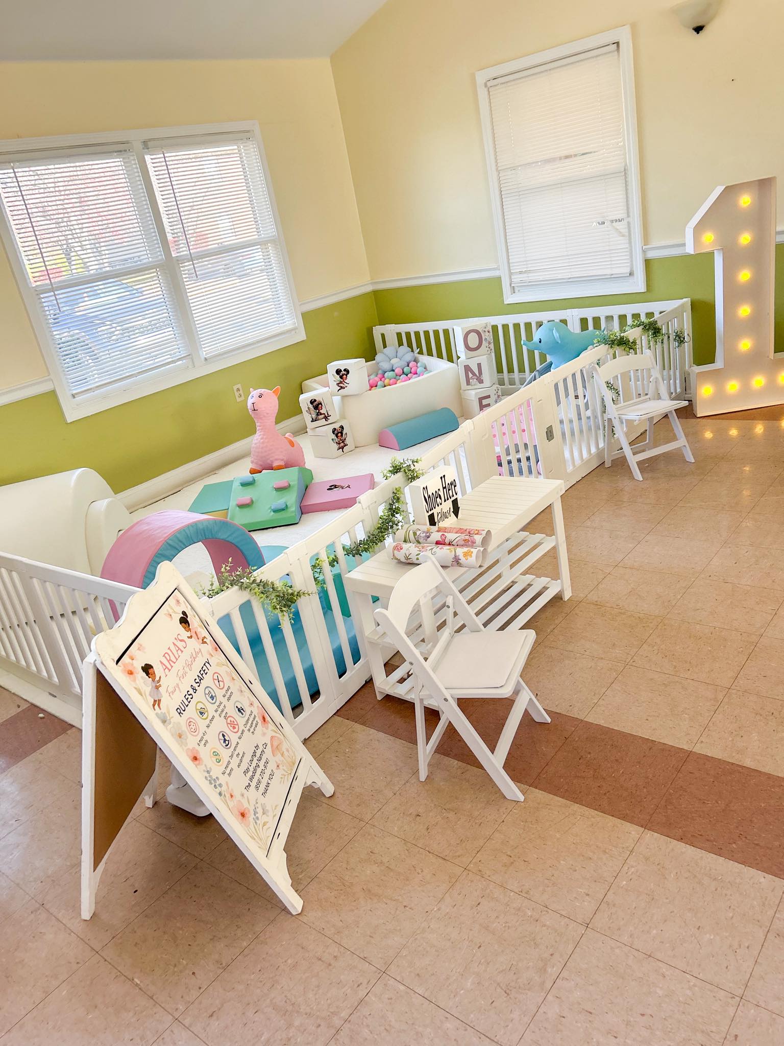 Classic Package - soft play rental setup