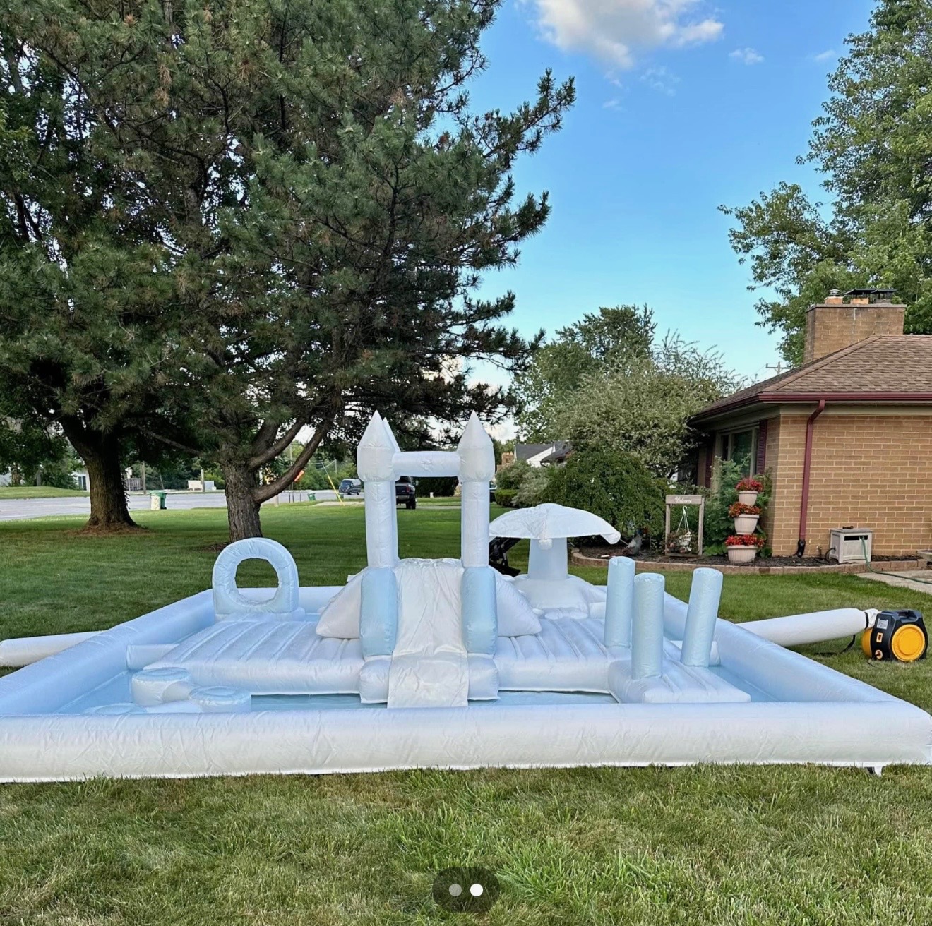 Splash Pad bounce house rental in Lexington KY
