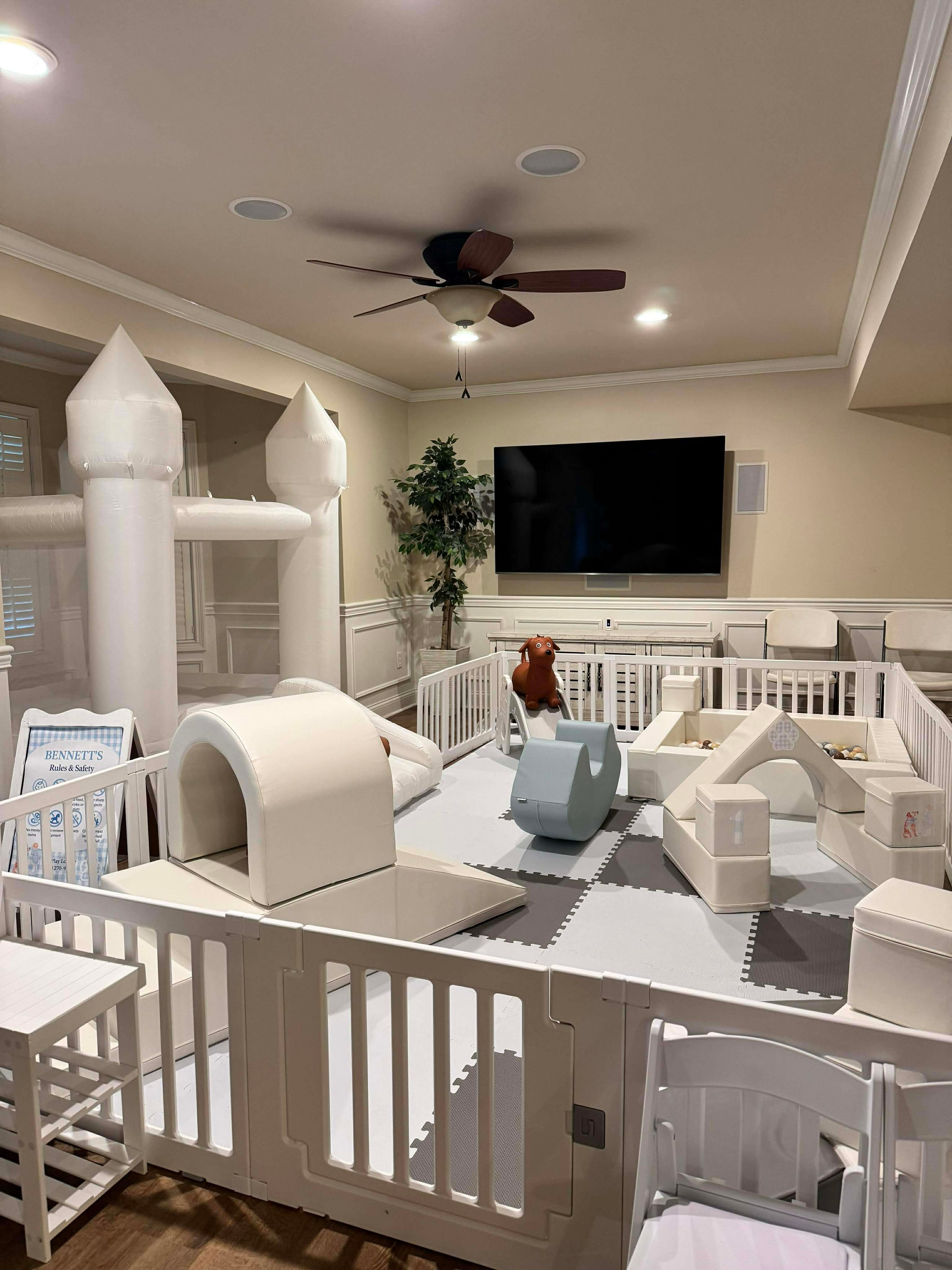 Deluxe Package - soft play rental setup