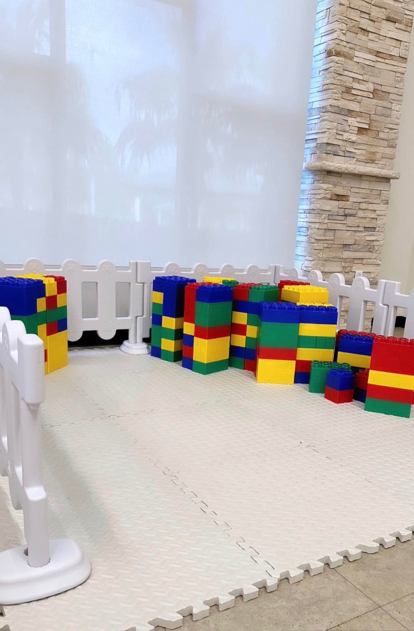 The Play Lounge soft play rental setup for special event in Kentucky