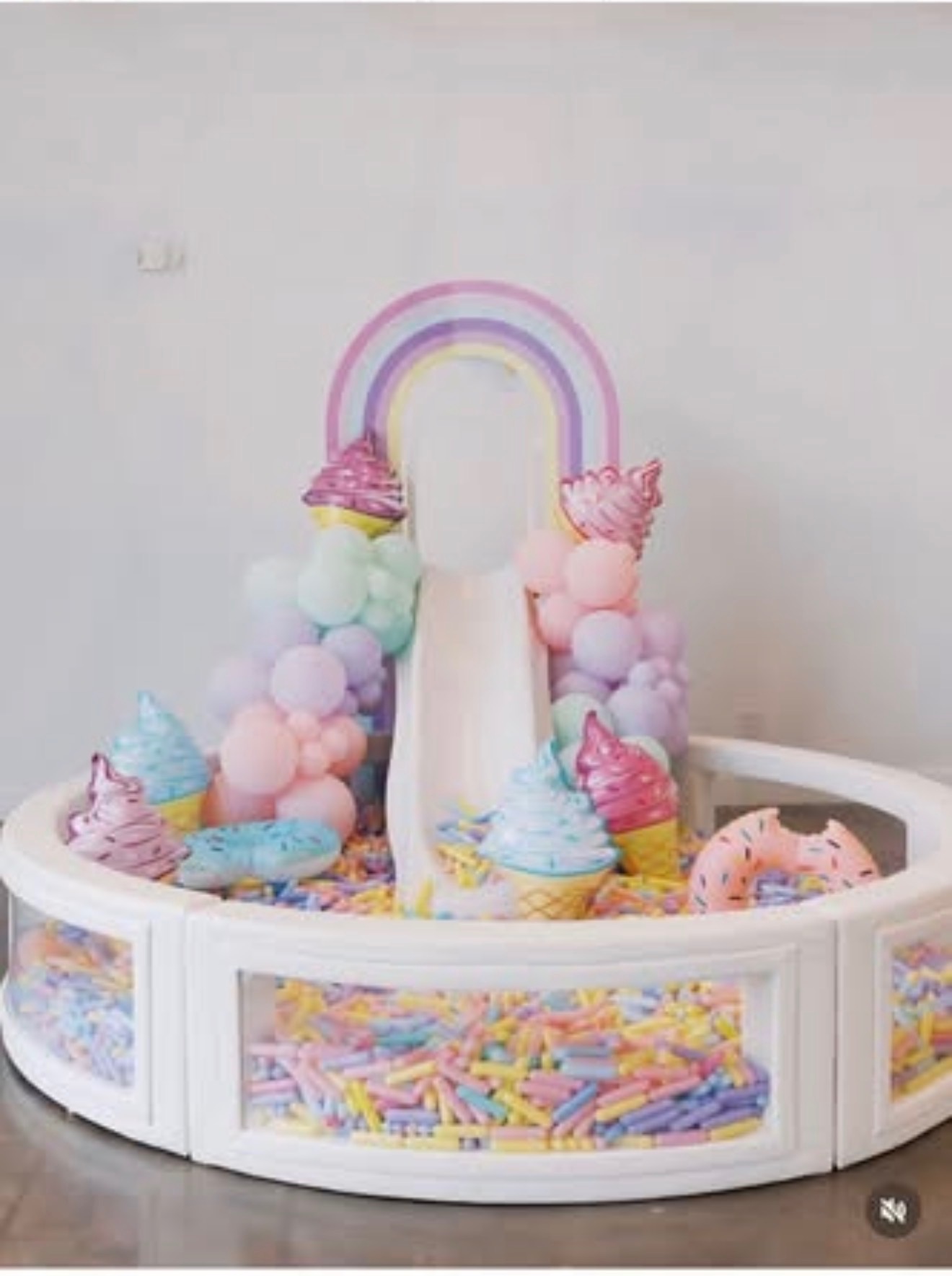 Glitter & Teepees - Deluxe Package soft play rental setup with equipment and decorations for events in Lexington Kentucky