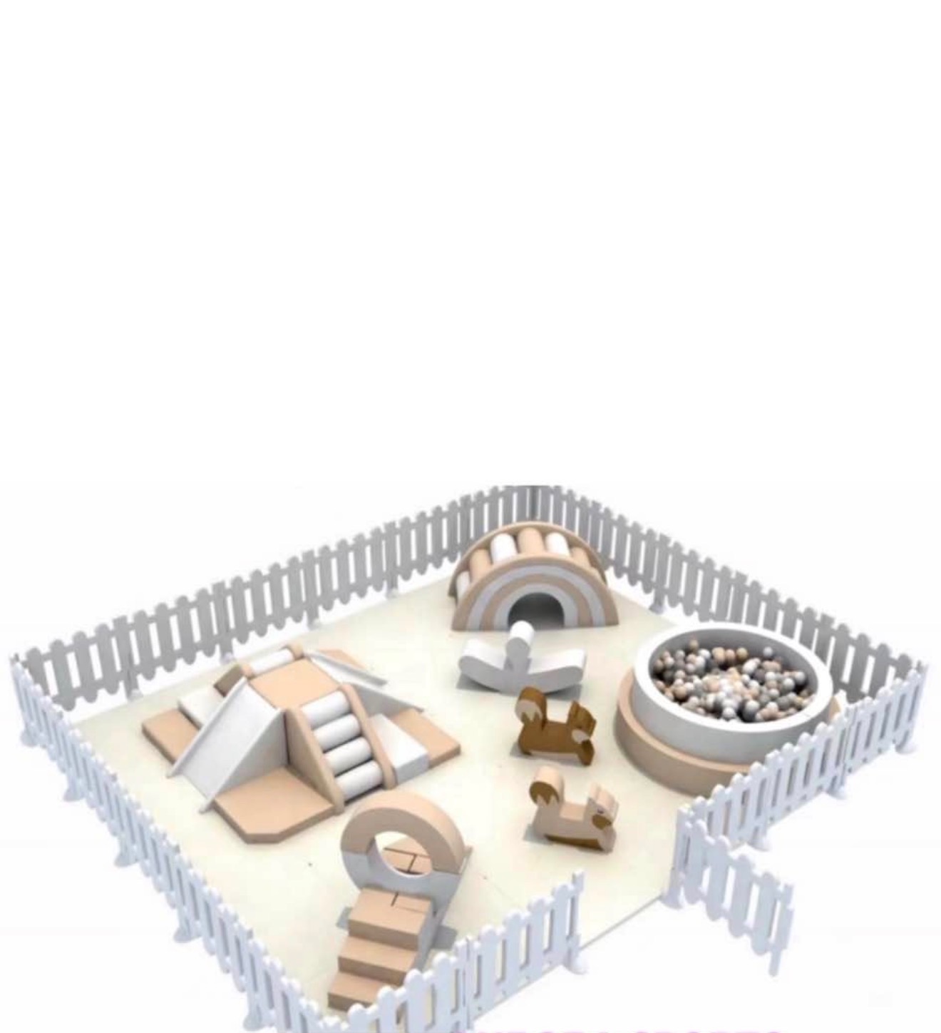 Supreme Package - soft play rental setup